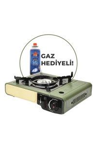 Fischer Tekli Portatif Çantalı Kamp Ocağı Stop Emniyetli